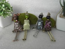 COLLANA LUNGA CIONDOLO BAMBOLINA FASHION DOLL BIJOUX LONG NECKLACE