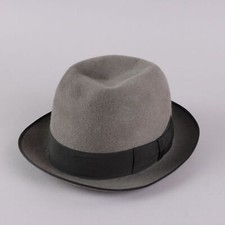 Sombrero de Fieltro Borsalino Vintage 55 cm Italia