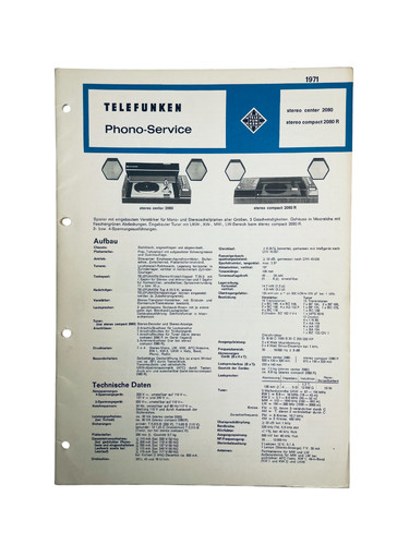 Servizio phono originale