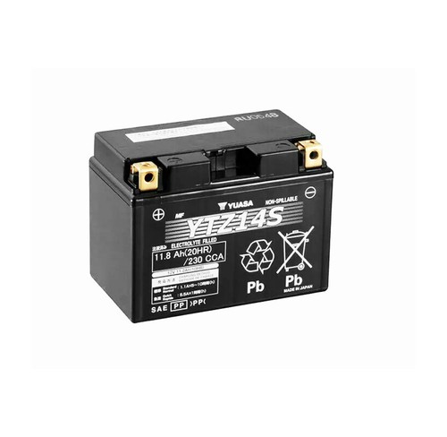 Ytz14s batteria yuasa gel - batteria,