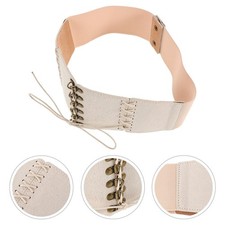  Donne Wide Corset Belt Cintura vintage elastica cintura in pizzo in cinghia per