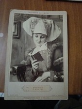 Foto D'epoca Cartonata Volto