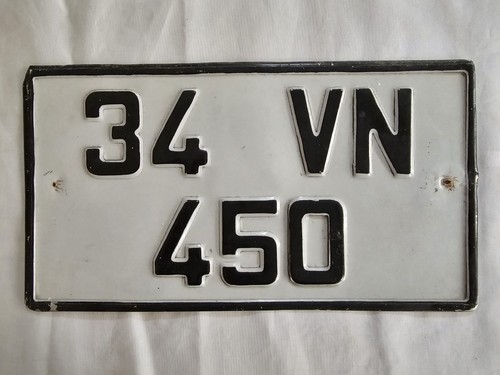 Targa turca turchia - turca, vintage