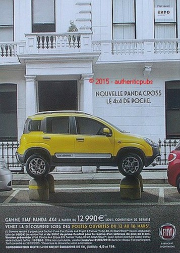 Publicite automobile fiat - publicite,