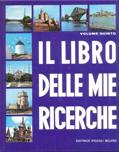 Libro delle mie ricerche - libro,
