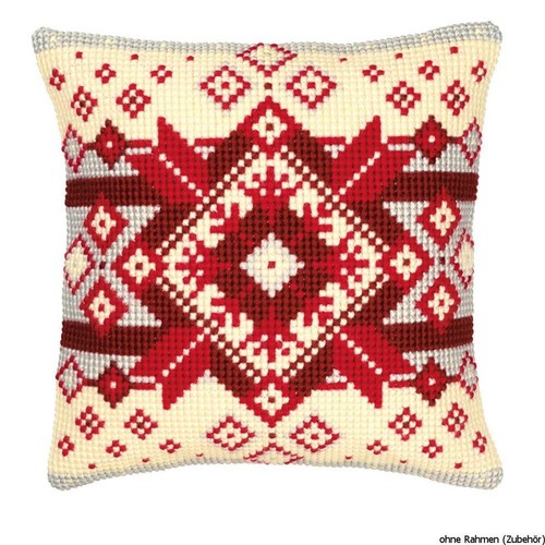 Cuscino punto croce vervaco - a,