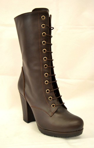 Womens dark brown handmade - womens,