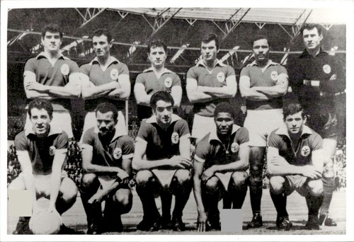 Cartolina calcio squadra - cartolina,