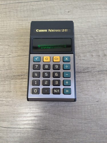 Calcolatrice vintage canon - calcolatrice,