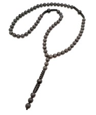 Collana Onice Lava Perle Y