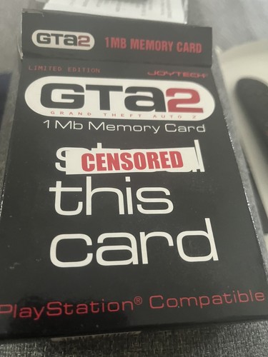 Scheda memoria gta2 nera - di,