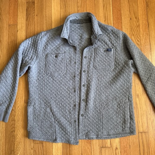Bean trapuntato snap front - l.l.bean,