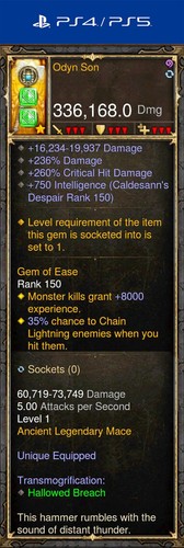 Diablo ps4 ps5 softcore - diablo, ps4/ps5