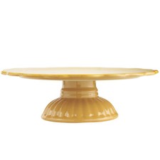 IB Laursen Mynte Tortiera Giallo Ceramica Piatto da Dolci Senape Stoviglia