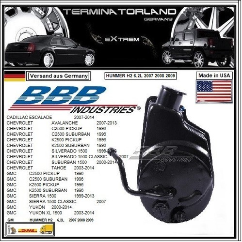 Pompa servosterzo hummer - pompa,