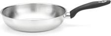 Steel Pan 10943 Padella acciaio inox 24 cm, Nickel Free, linea Eco Green - Rotex