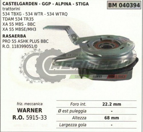 5915 frizione meccanica - 5915-33,