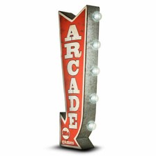 Arcade freccia insegna - arcade,