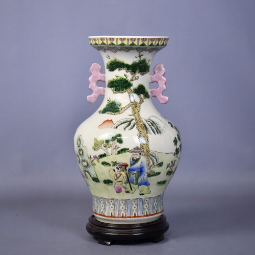 Vaso ceramica cinese - , ad