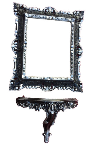 Specchio parete con - da,