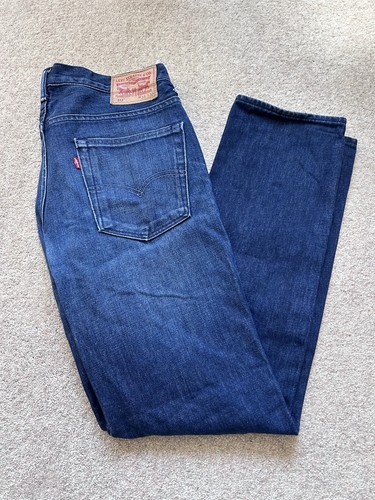 Jeans levis 513 - 34x32, blu