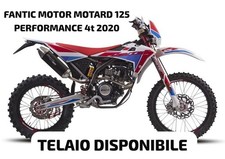TELAIO DISPONIBILE FANTIC MOTOR MOTARD 125 PERFORMANCE 4T 2020