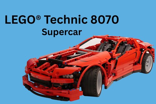 Lego technic super car - lego®, con