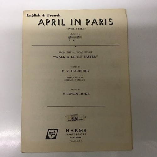 April paris hamburg - april,