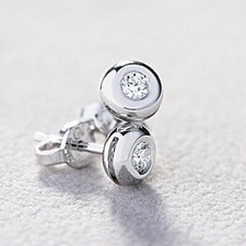 Orecchini in Oro Bianco 18kt