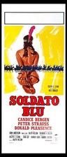 1970 * Locandina Cinema "Soldato Blu - Candice Bergen, Peter Strauss" Western (A