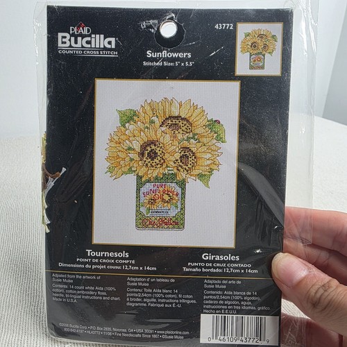 Plaid bucilla kit punto - plaid,