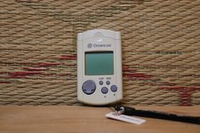 Memoria visiva ufficiale Dreamcast bianca con cinturino Dreamcast Dreamcast DC Japan ottime condizioni!