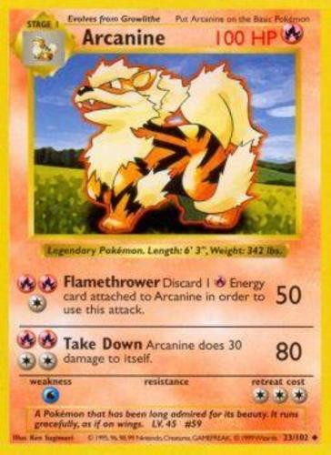 Heavy play arcanine - heavy, 1