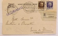 Assicurazioni Generali di Venezia Ag. di Latisana - A Torre di Zuino, 1932