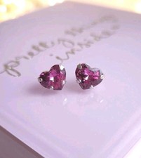 Orecchini con Swarovski Cuore