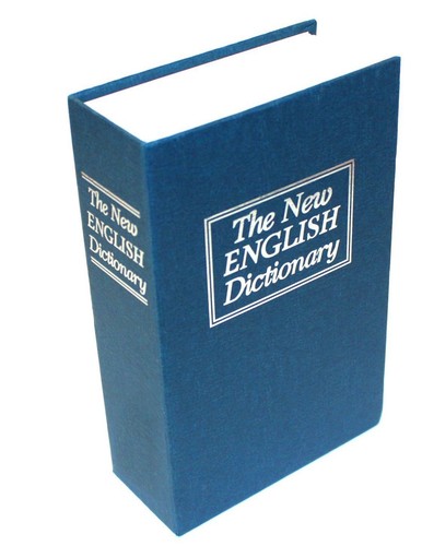 Cassaforte libro forma di - libro,