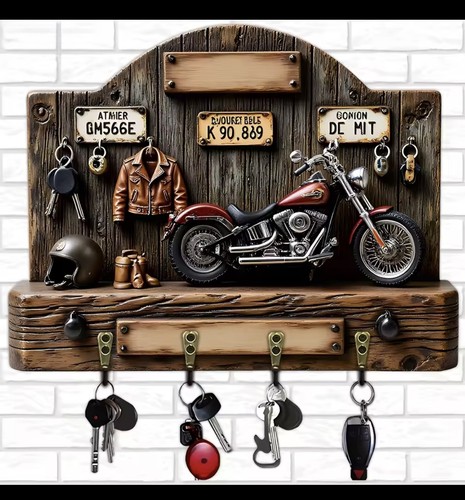 Portachiavi stile moto - 2d,,
