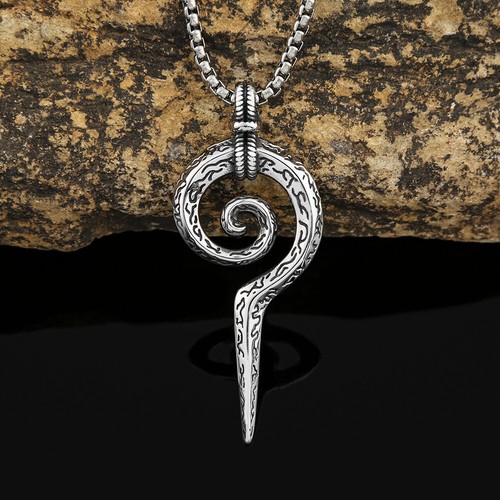 Collana con ciondolo uomo