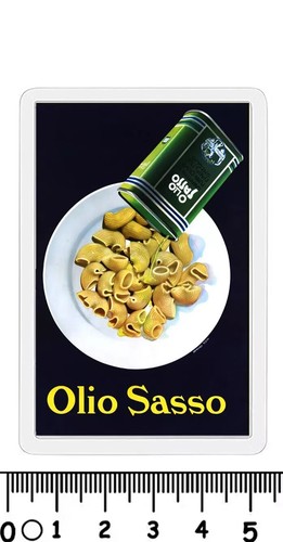Calamita pubblicitaria olio - pubblicitaria,
