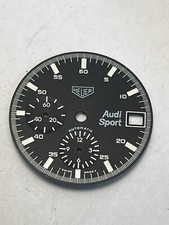 Quadrante - Dial per HEUER modello " Audi Sport " vintage ref. 510.533 + dial