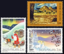 1999 FINLANDIA Natale serie