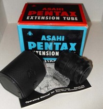 Boxed Asahi Pentax tubi di prolunga automatici x macro (vite 42x1)