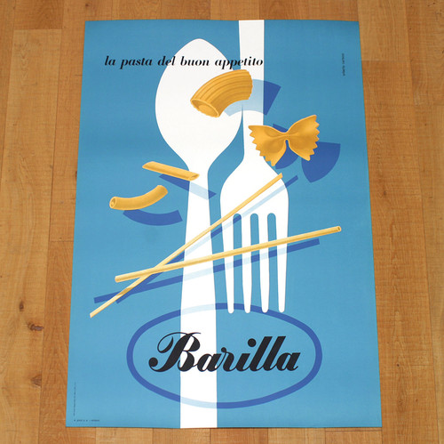 Barilla poster manifesto - barilla,