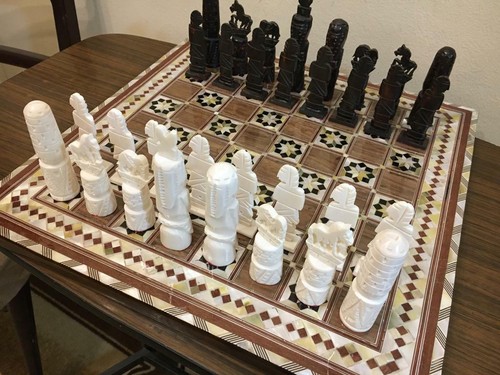 Scacchiera fatta mano - fatta, a