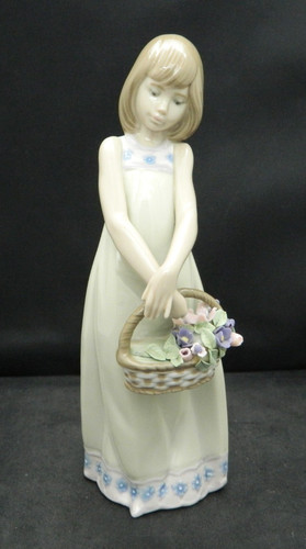 Vintage lladro 5605 - vintage, floral