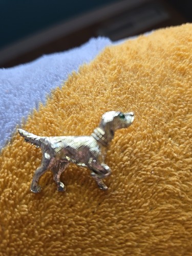 Spilla cane setter inglese