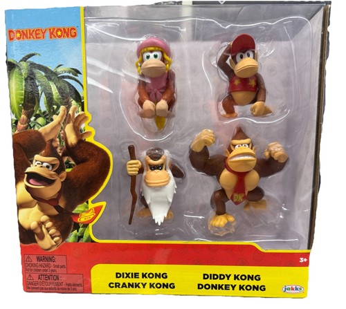 4 action figure - action,