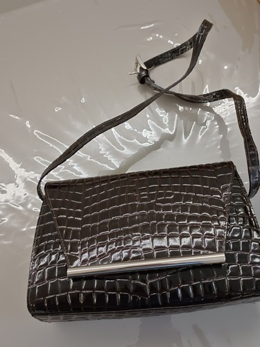 Borsa coccodrillo vintage - coccodrillo,