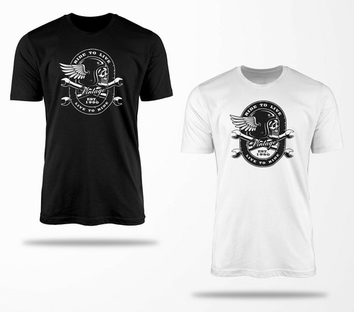 Shirt biker b0010 chopper - t-shirt,