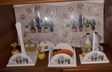 Set 4 pezzi orologio+porta